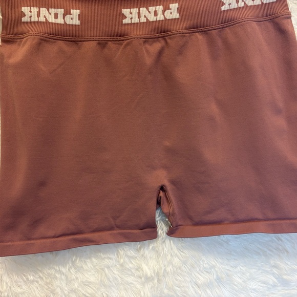 PINK Victoria's Secret Women's Dusty Rose Bike Shorts | Activewear | Size XL 💗✨ - Picture 7 of 16
